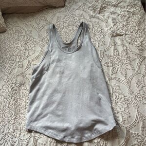 Nike Women's Light Gray Tank Top